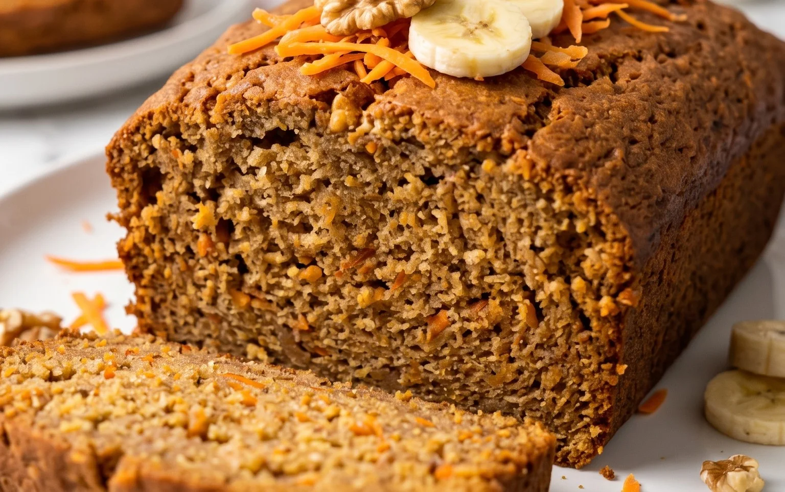 Carrot Cake Banana Bread