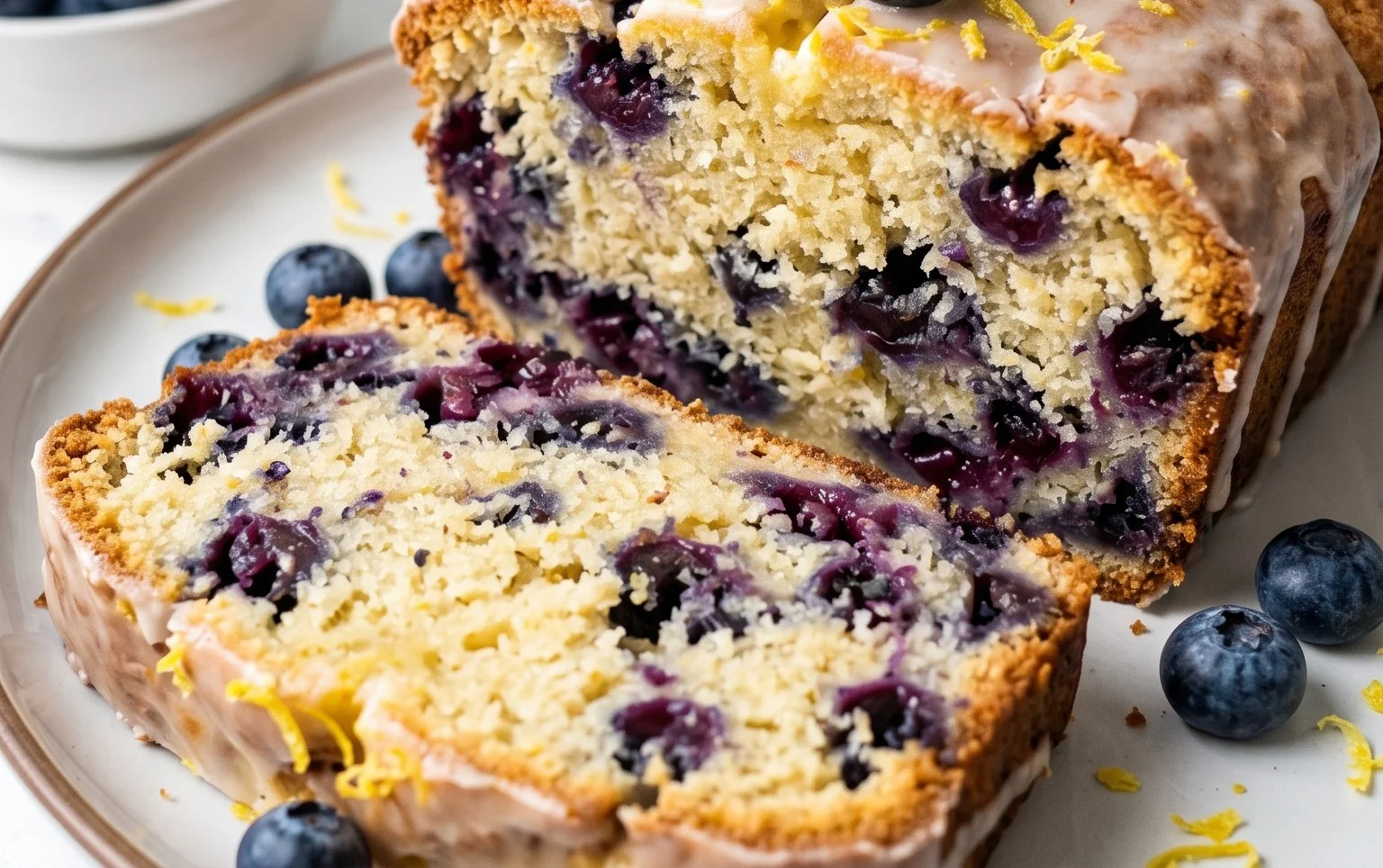 Blueberry and Lemon Loaf