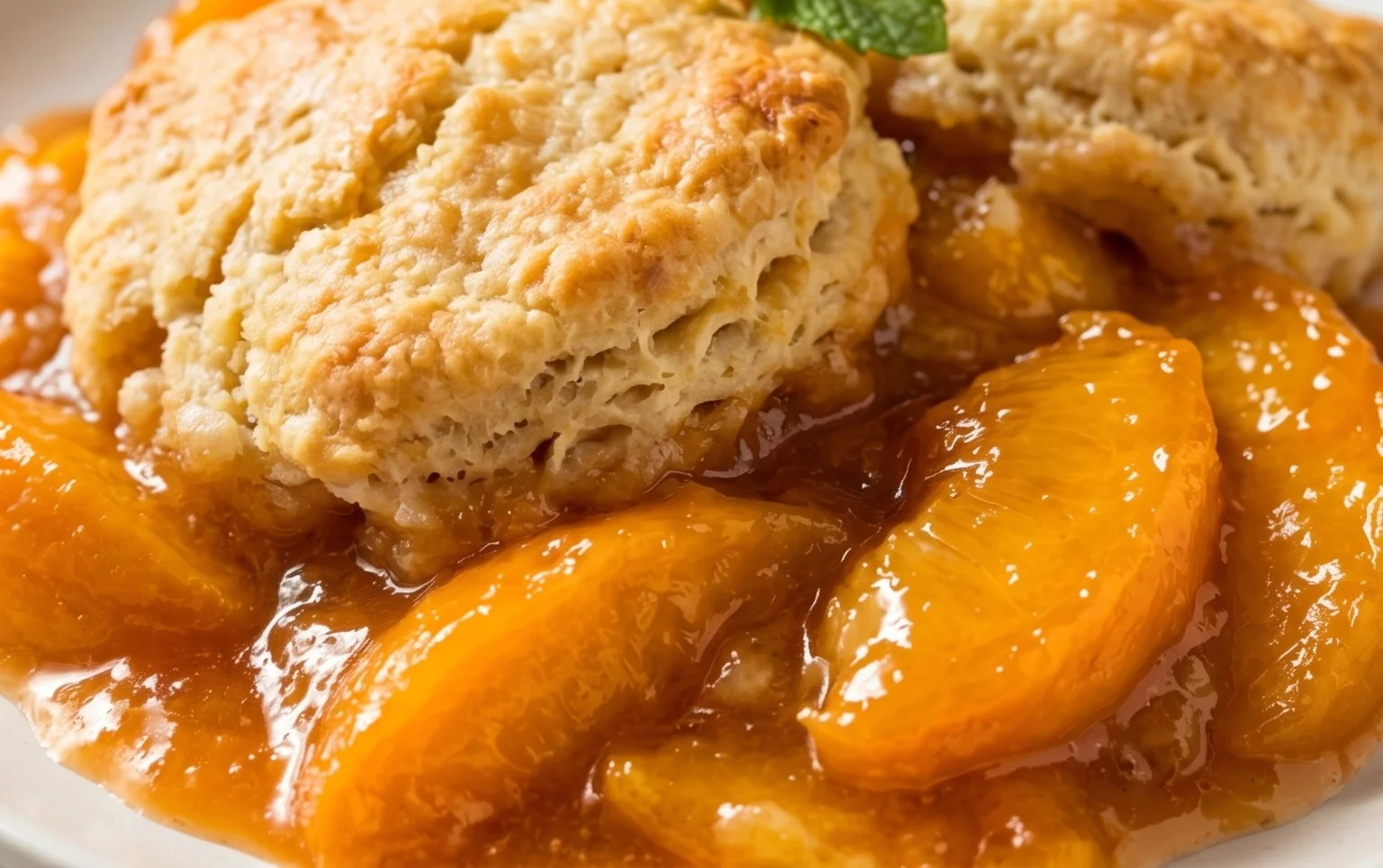 Fresh Peach Cobbler