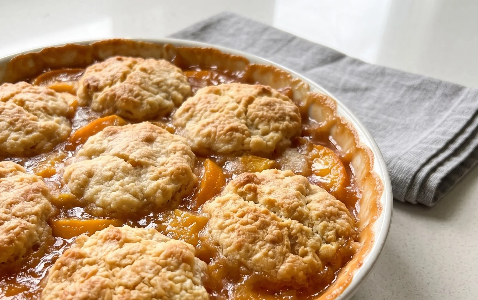 Fresh Peach Cobbler