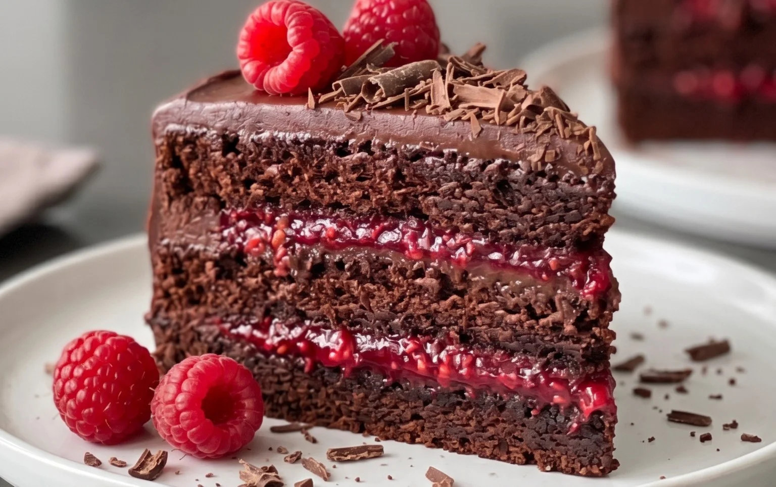 Chocolate Raspberry Cake