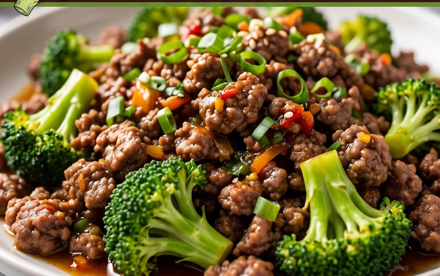 Ground Beef and Broccoli
