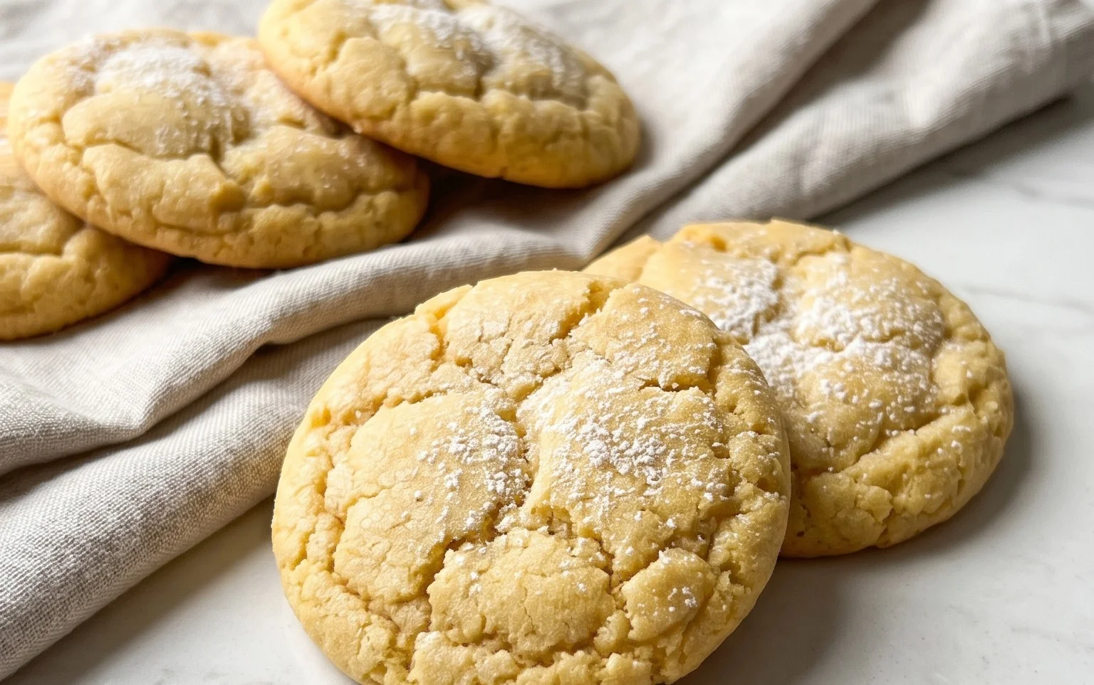 Soft & Chewy Lemon Cookies