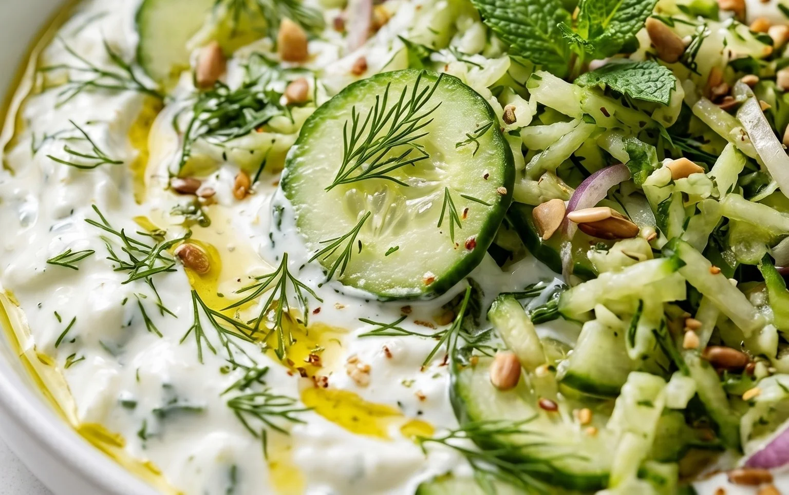 Cucumber Yogurt Salad
