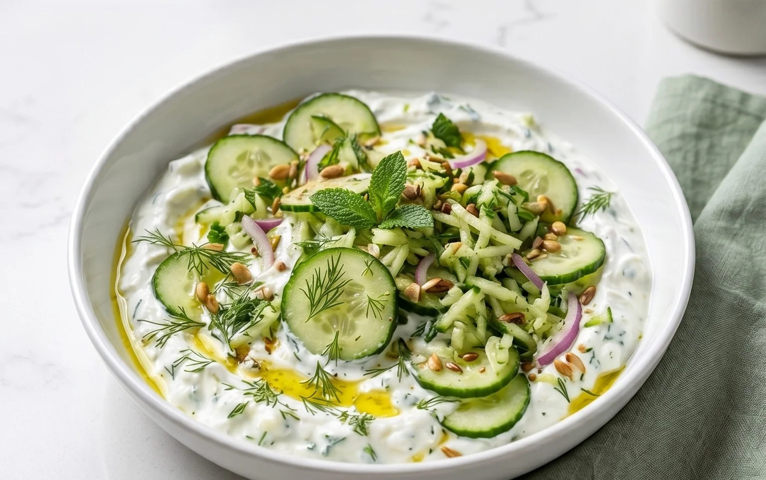 Cucumber Yogurt Salad