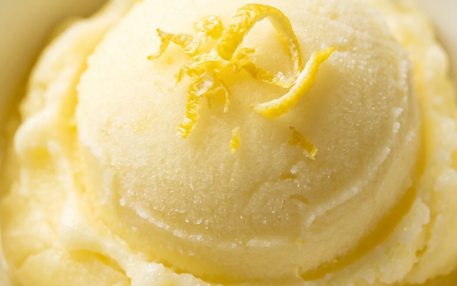 Lemon Sorbet