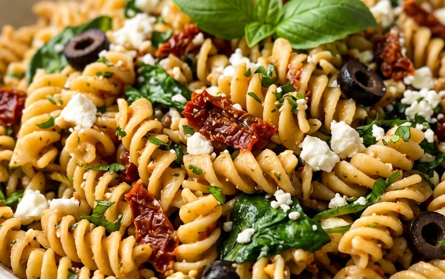 Sun Dried Tomato Pasta Salad