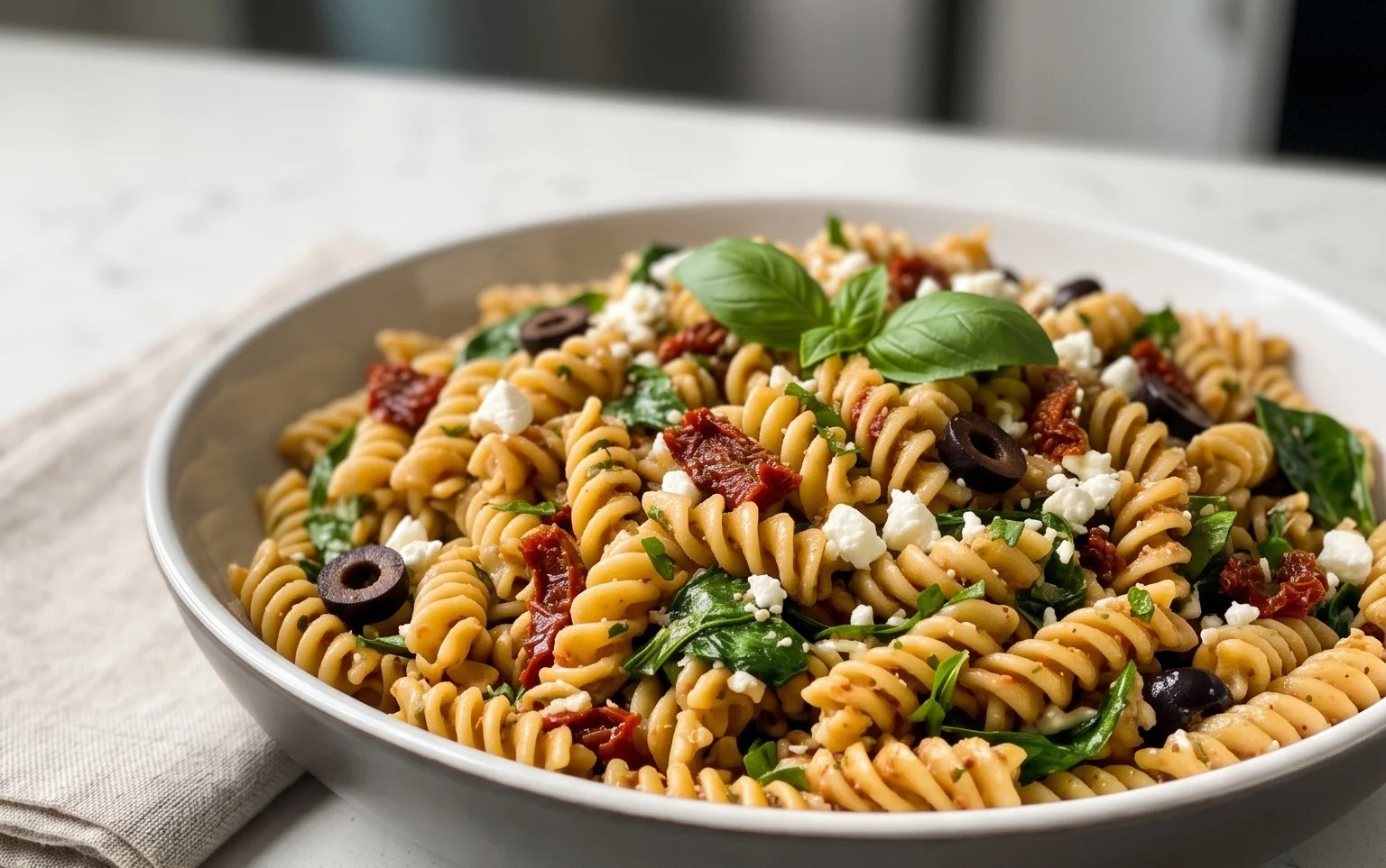 Sun Dried Tomato Pasta Salad