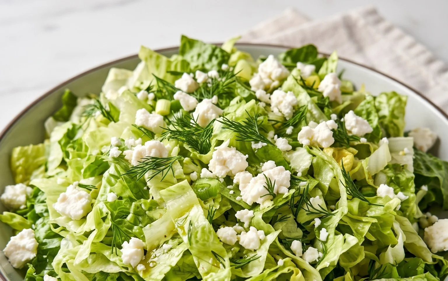 Maroulosalata (Greek Lettuce Salad)