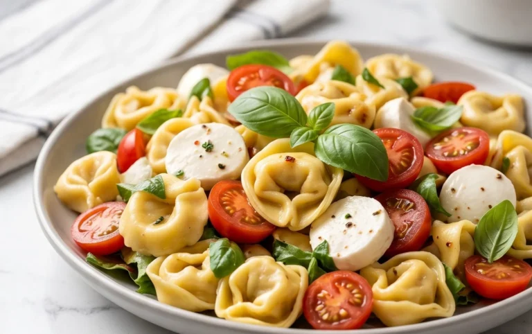 Tortellini Caprese Salad