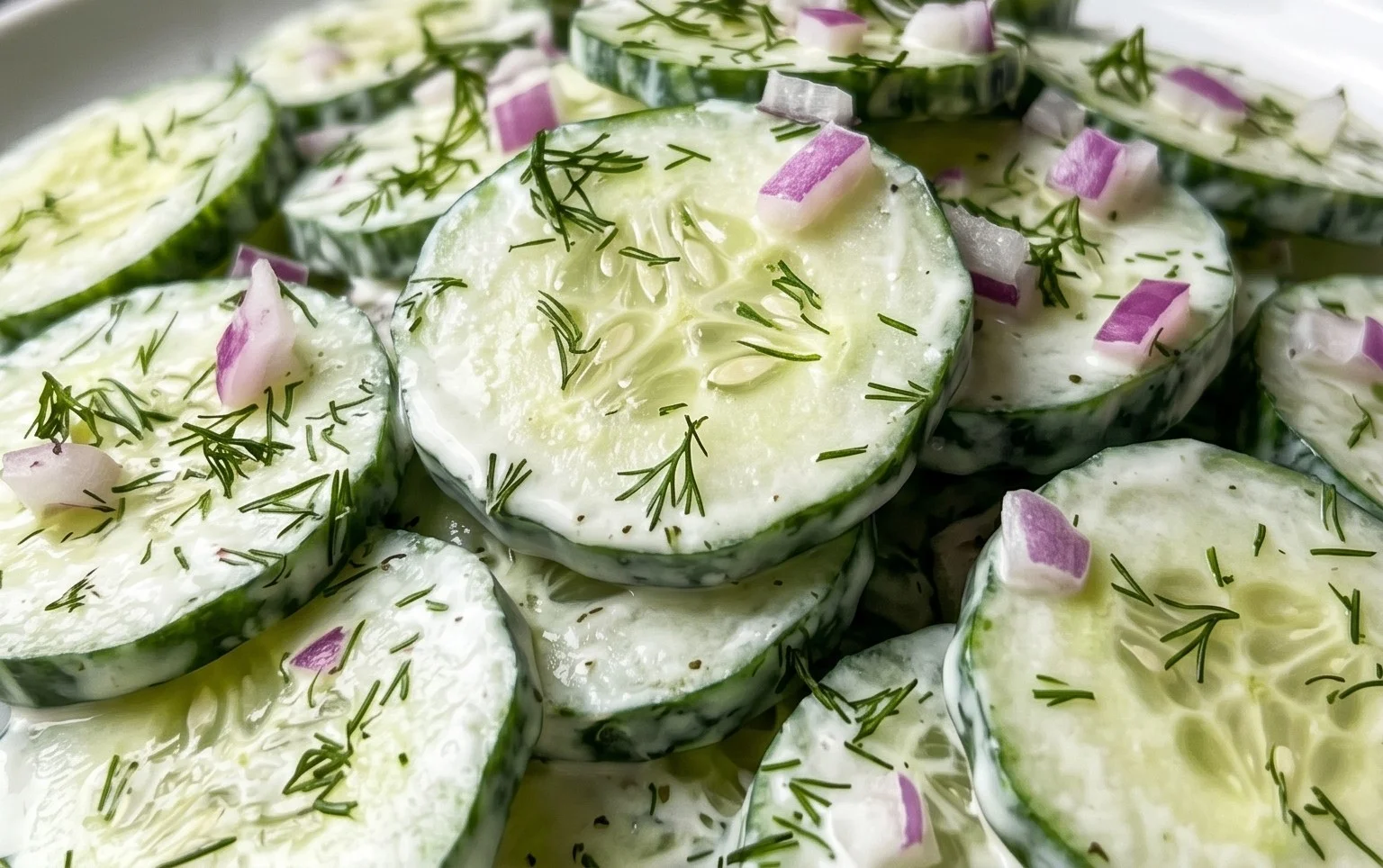 Polish Cucumber Salad