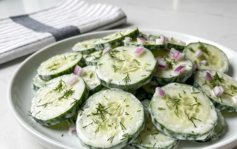 Polish Cucumber Salad