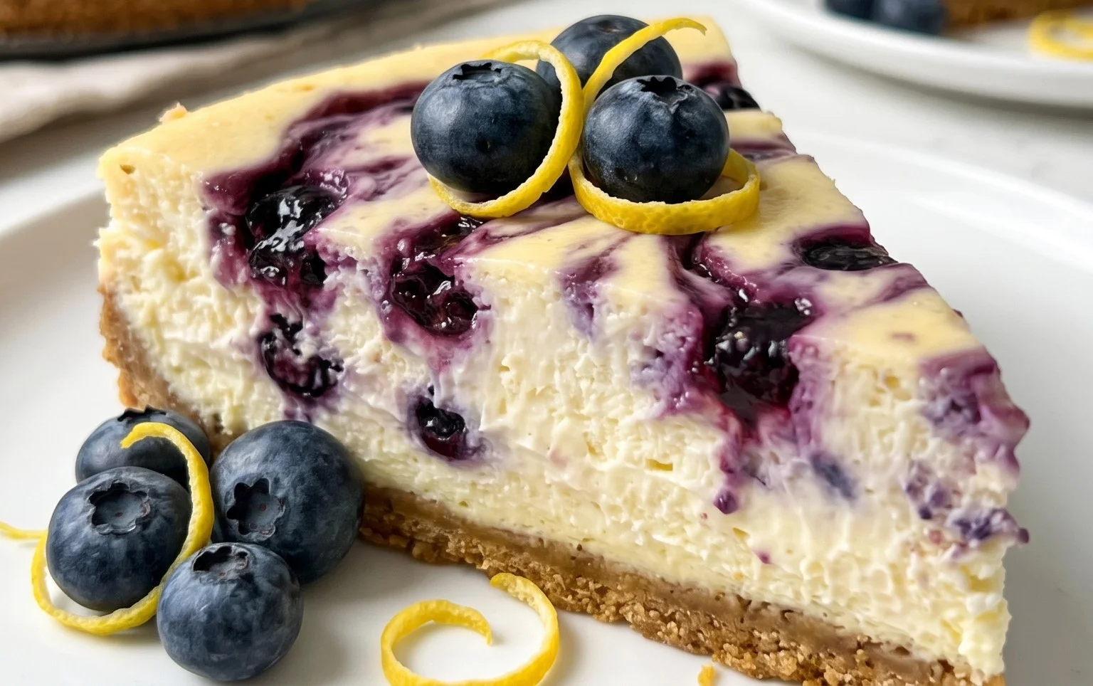 Lemon Blueberry Cheesecake