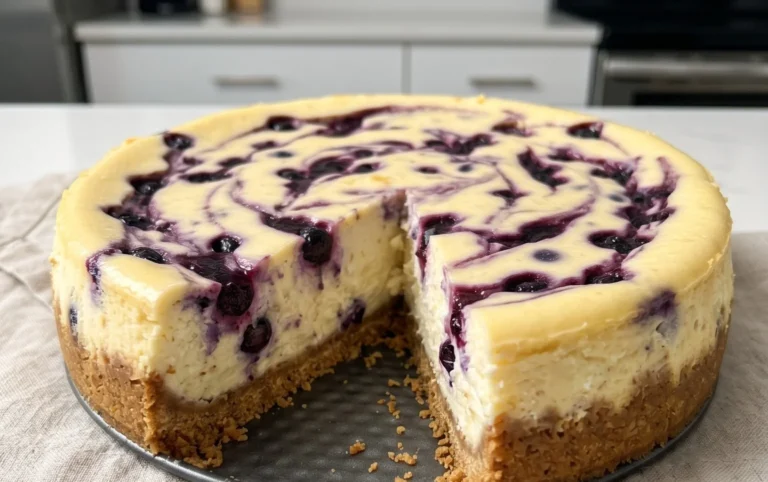 Lemon Blueberry Cheesecake