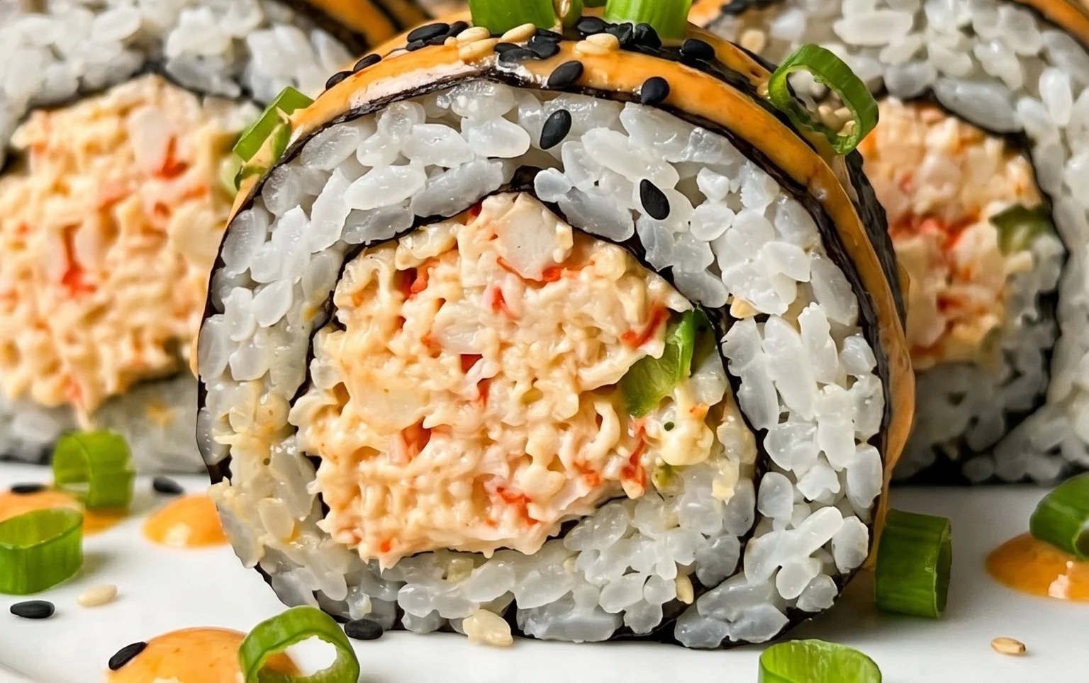 Kani Sushi (Spicy Crab Roll)