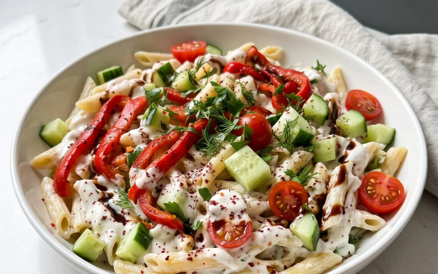 Türkischer Nudelsalat