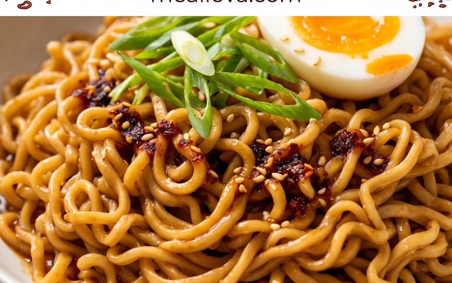 Easy Saucy Ramen Noodles