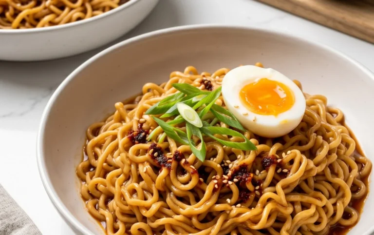 Easy Saucy Ramen Noodles