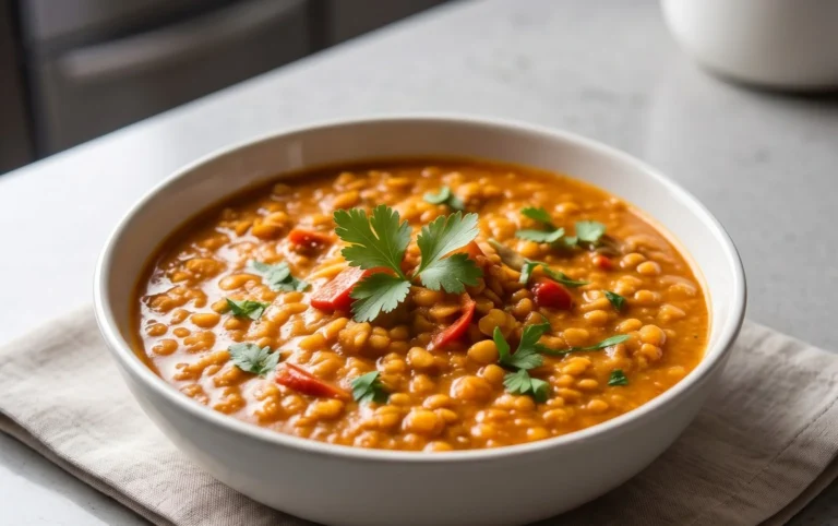 Spicy Red Lentil Curry