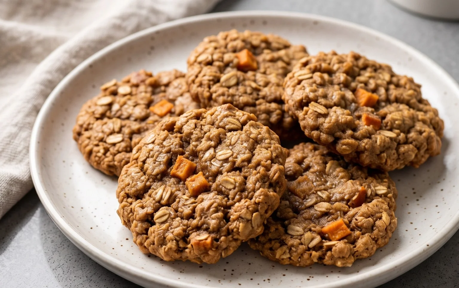 Sweet Potato Oatmeal Cookies