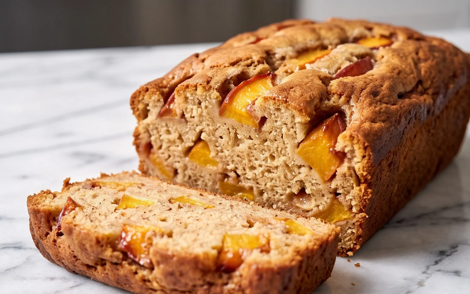 Spiced Peach Bread