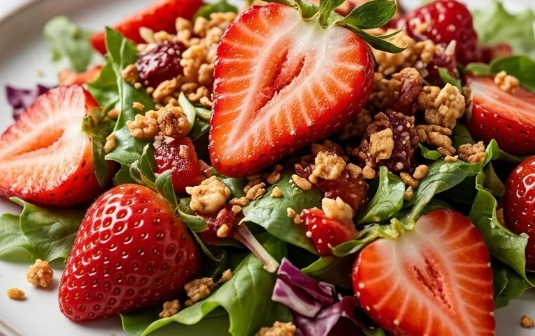 Strawberry Crunch Salad