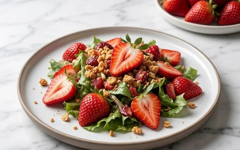 Strawberry Crunch Salad