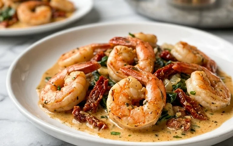 Tuscan Shrimp (One-Pan, 30-Minute Dinner)