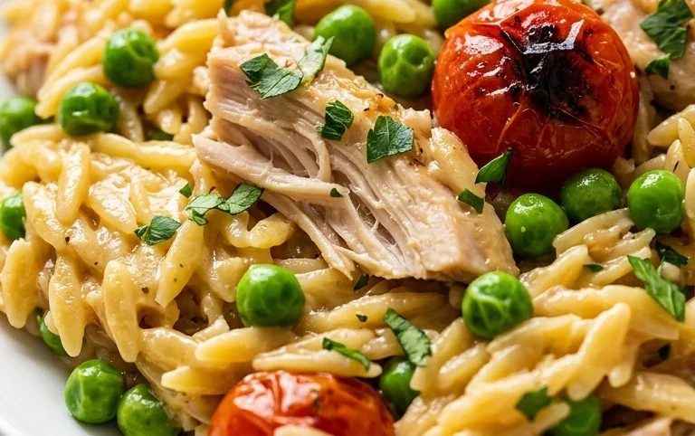 Chicken Orzo (30-Minutes, One-Pan)