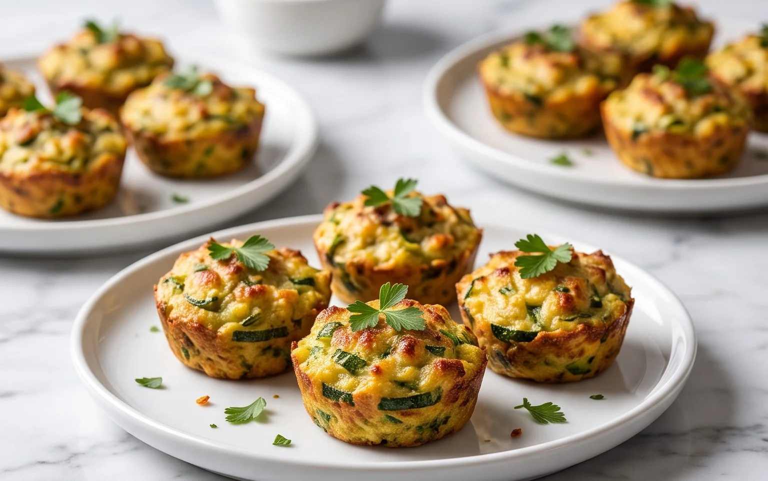 Zucchini Garlic Bites