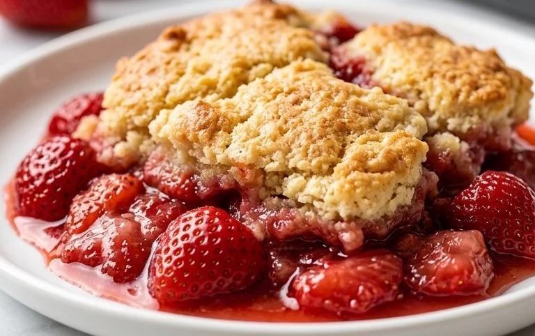 Strawberry Cobbler