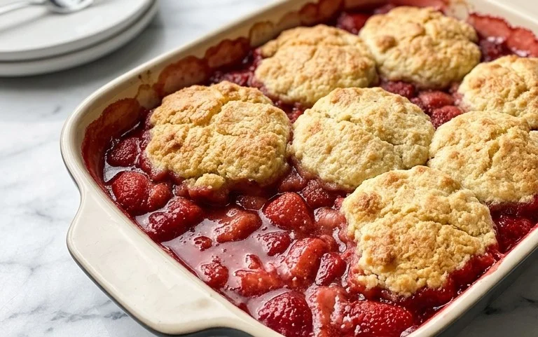 Strawberry Cobbler