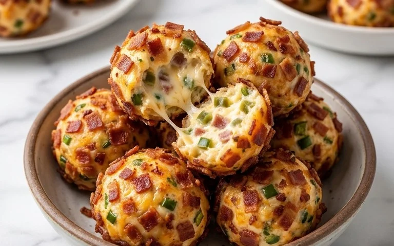 Beef Bacon Jalapeño Popper Cheese Balls