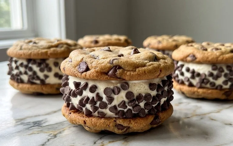 Cookie Ice Cream Sandwiches (Like a Chipwich!)