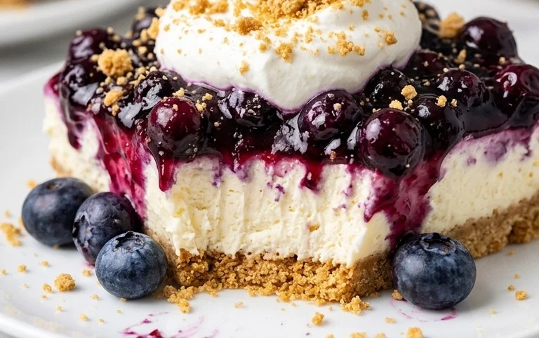 No-Bake Blueberry Yum Yum