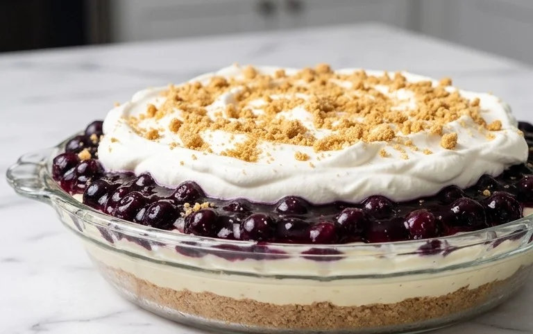 No-Bake Blueberry Yum Yum