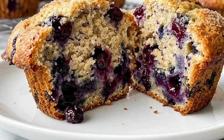 Homemade Blueberry Muffins