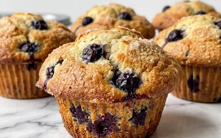 Homemade Blueberry Muffins