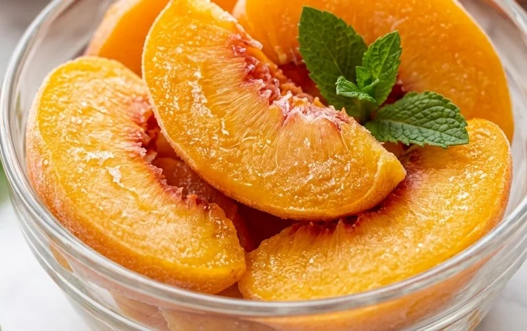 Freezing Peaches, How to Easily Freeze Peaches