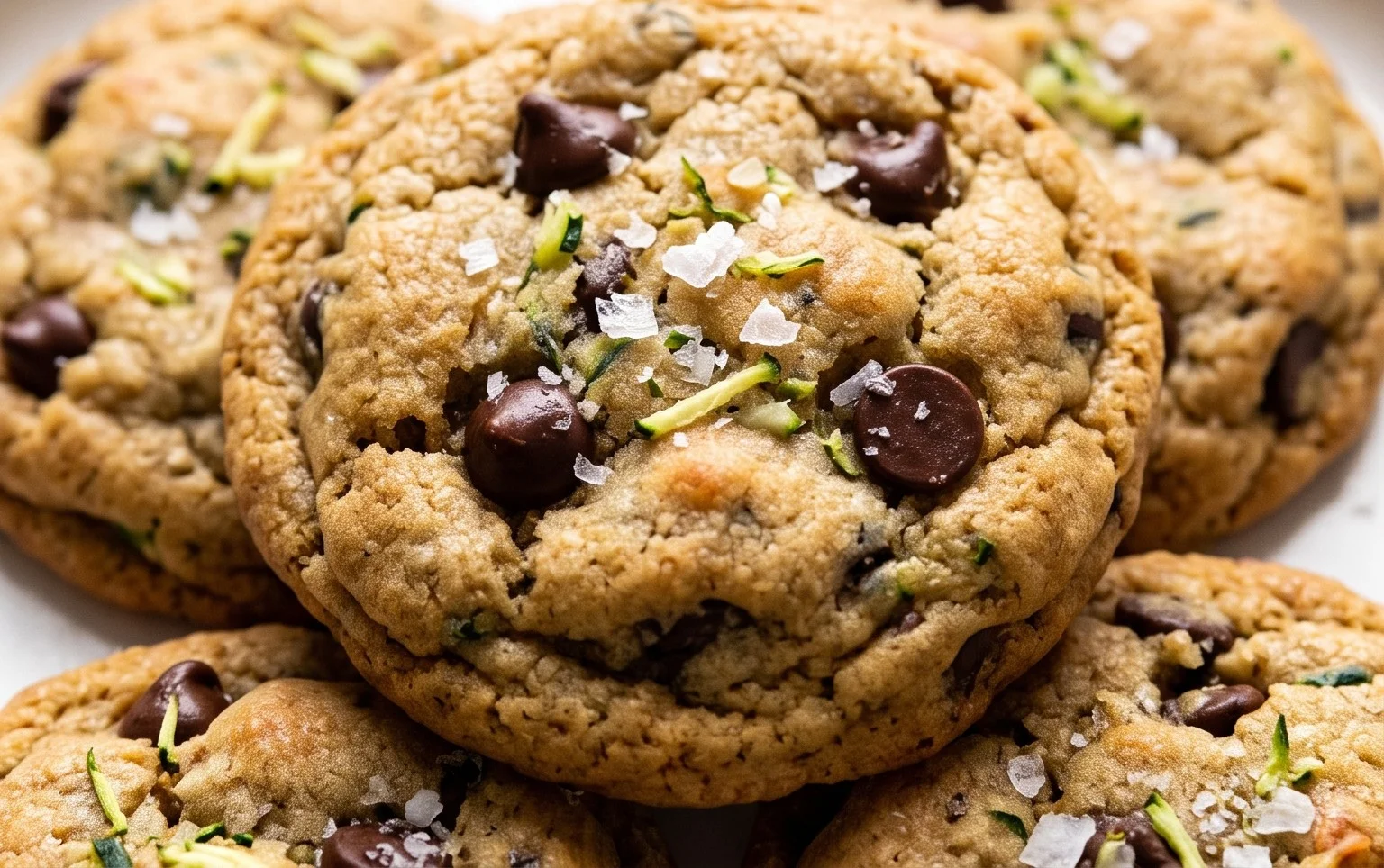 Zucchini Chocolate Chip Cookies
