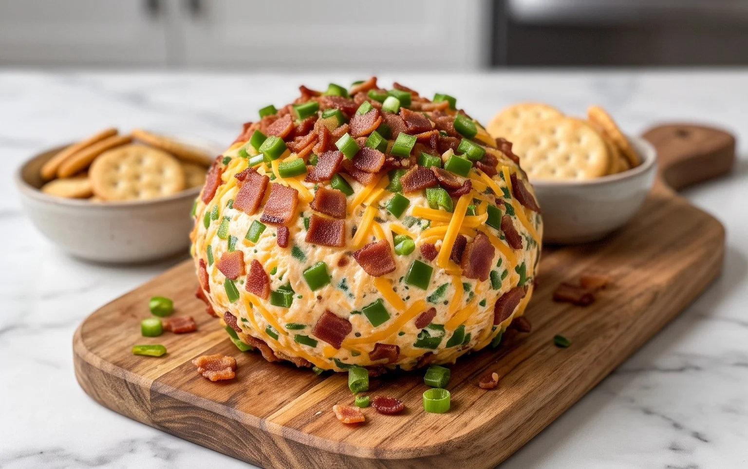 Jalapeno Popper Cheese Ball