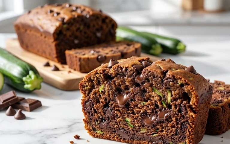 Double Chocolate Zucchini Bread