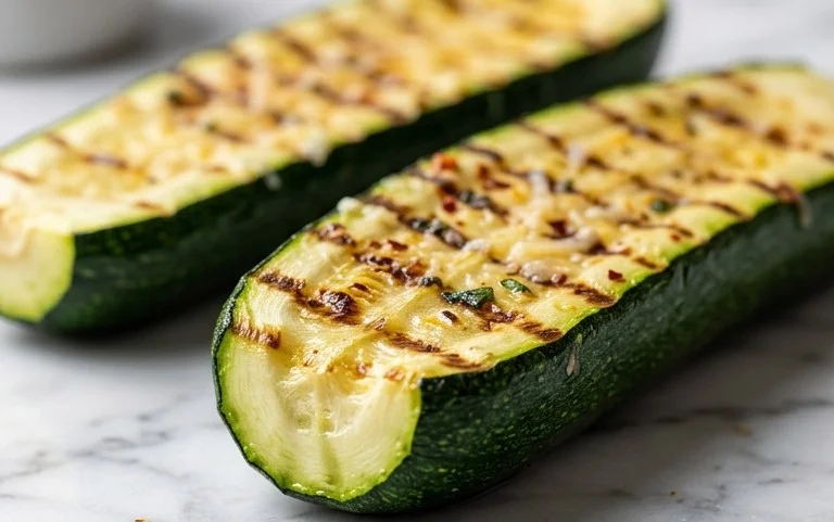 Grilled Zucchini with Parmesan