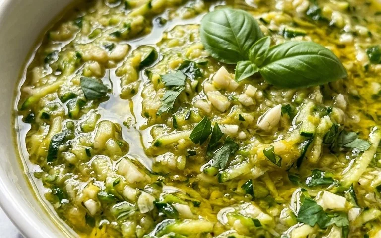 Simple Fresh Zucchini Pasta Sauce